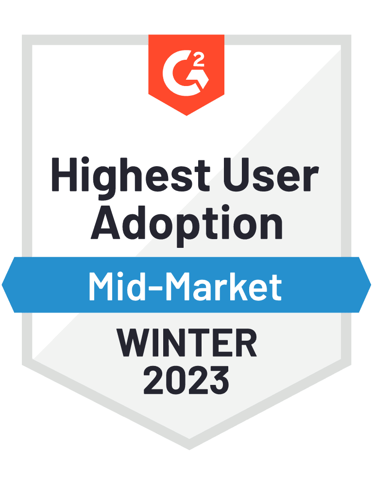 Highest User Adoption Winter 23